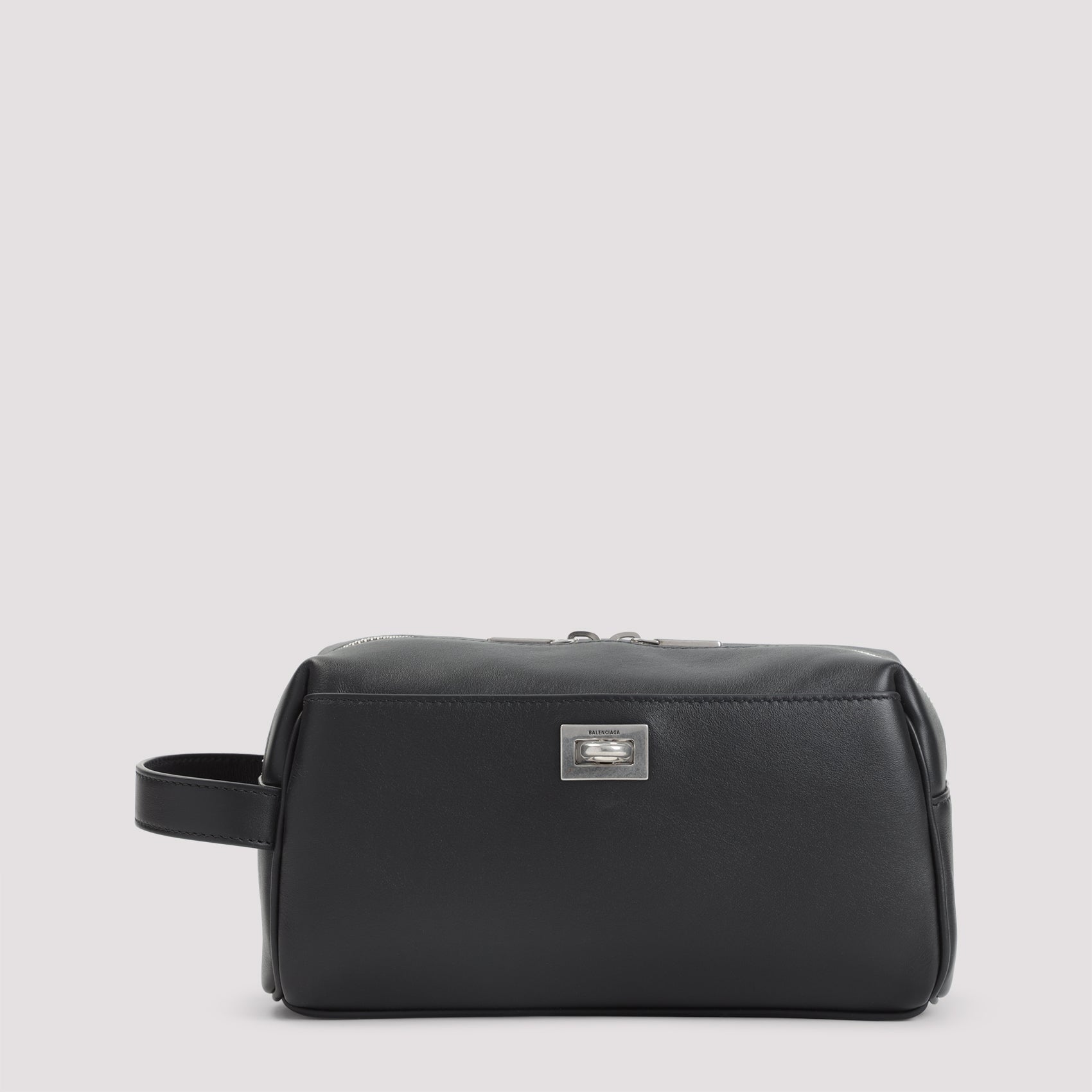 Rodeo Toiletry Pouch Black Leather Smallleathergoods