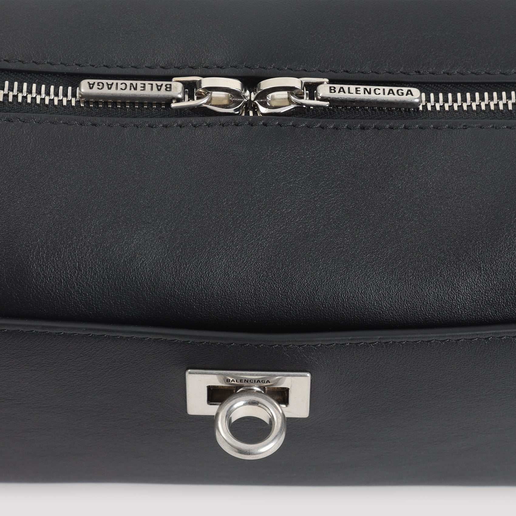 Rodeo Toiletry Pouch Black Leather Smallleathergoods