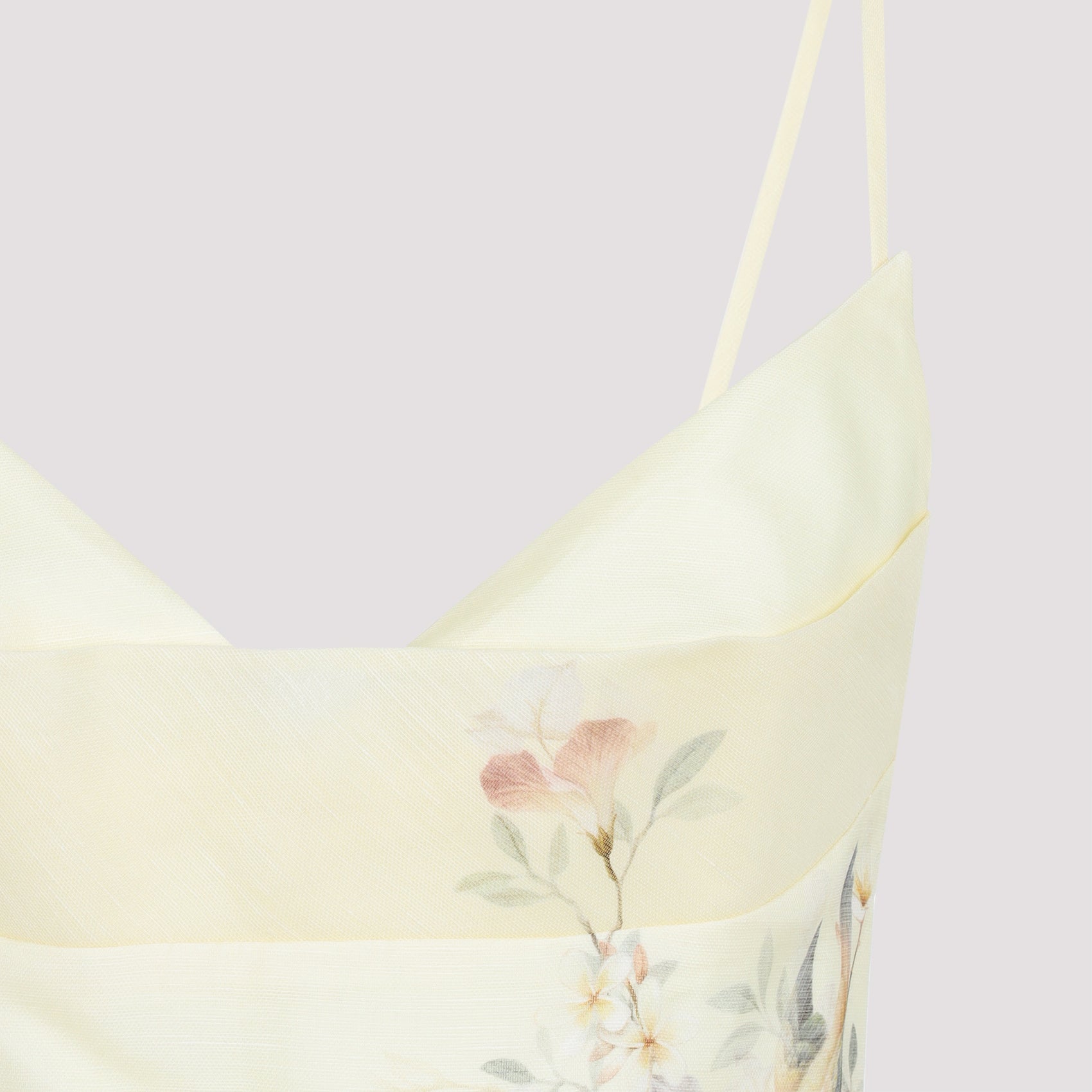 Rebellion Fitted Playsuit Nude & Neutrals Linen Silk Dress