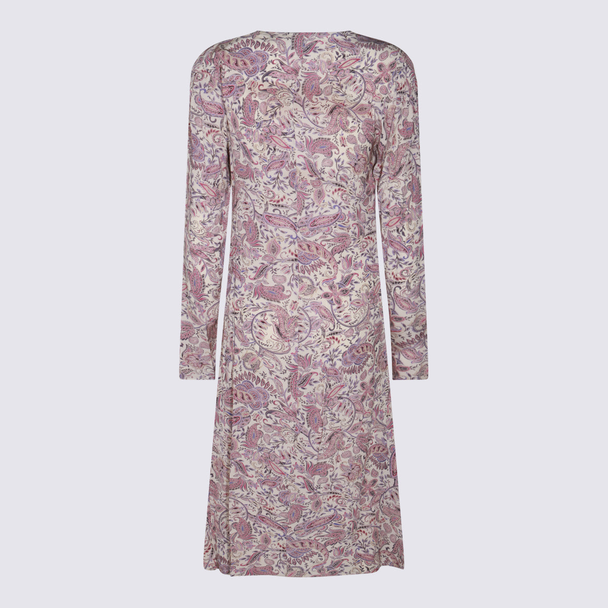MARANT ETOILE Dresses Ecru/purple _co
