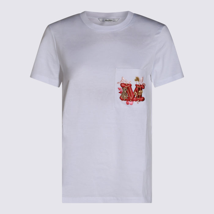 Max Mara T-shirts and Polos White _co