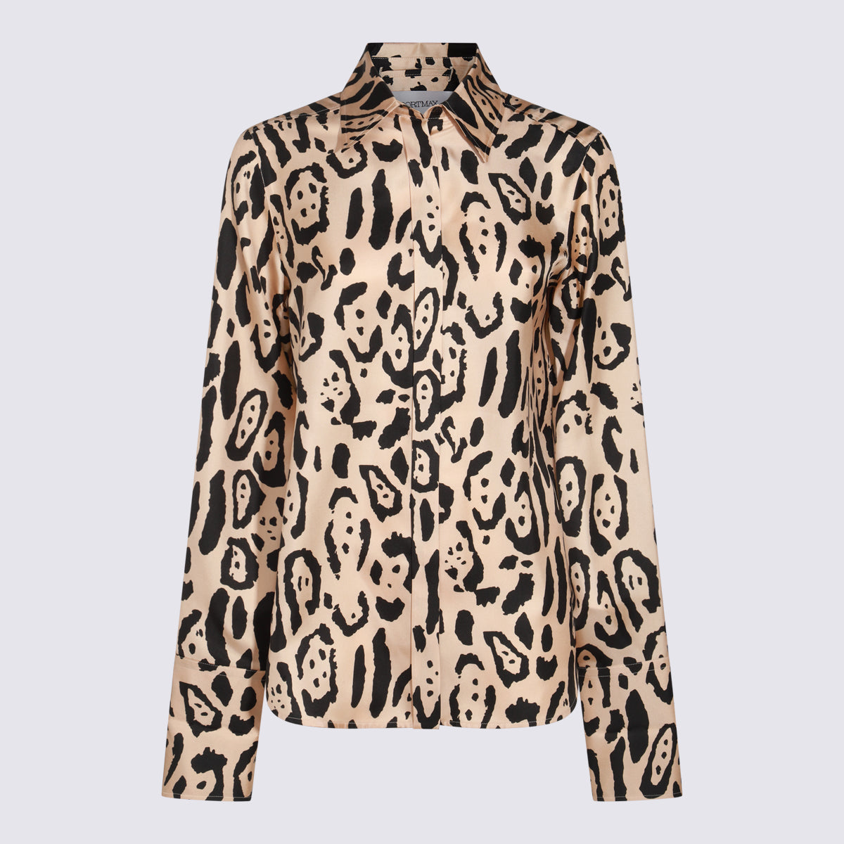 SportMax Shirts Animalier Cammello _se