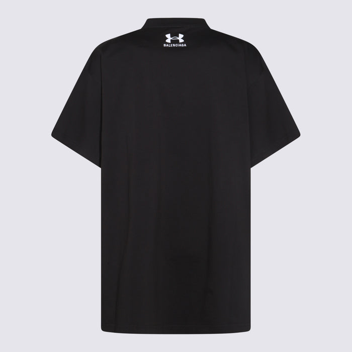 Balenciaga T-shirts and Polos Black _co