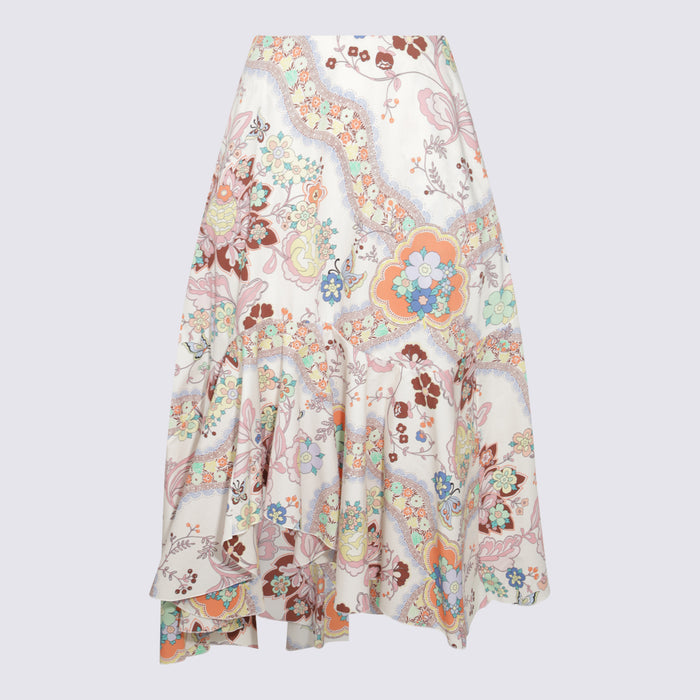 Etro Skirts Red _co