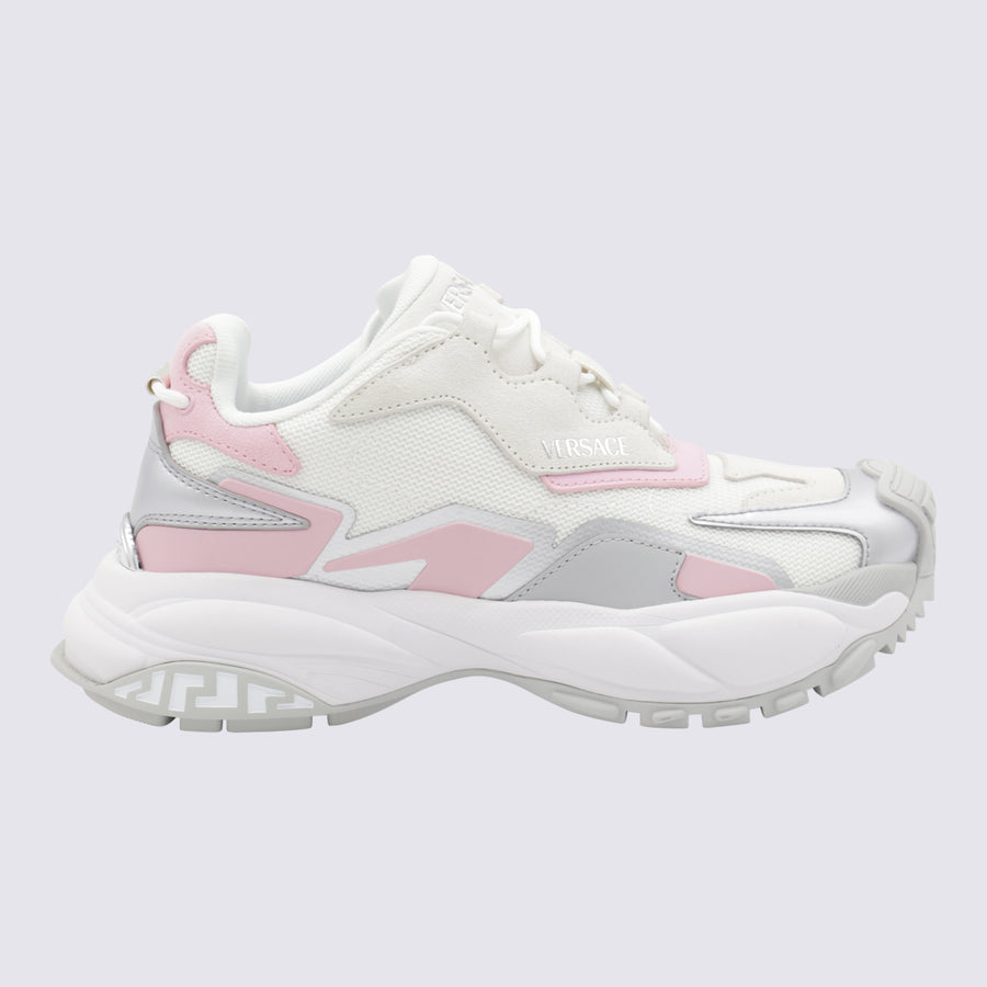 Versace 100% Synthetic sneaker in white