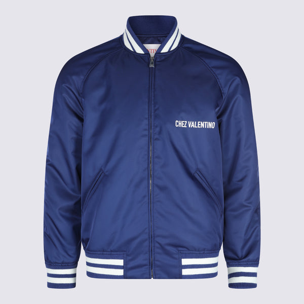 Valentino 100% PA (Nylon) jacket in navy