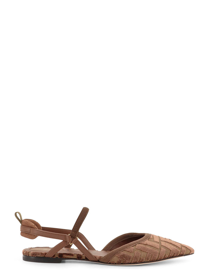 Fendi Flat shoes Bei.choco+giand+cioc