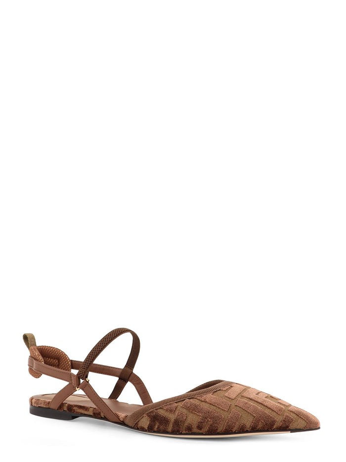 Fendi Flat shoes Bei.choco+giand+cioc