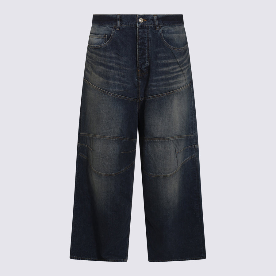Balenciaga 100% Cotton jeans in indigo