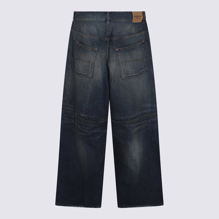 Balenciaga Jeans Blue _co