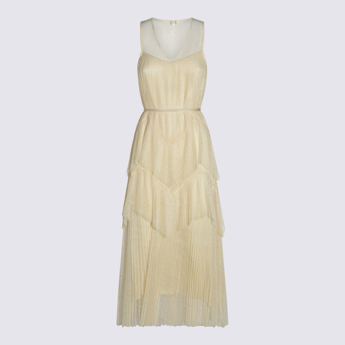 Twin-set Dresses Vanilla _pl