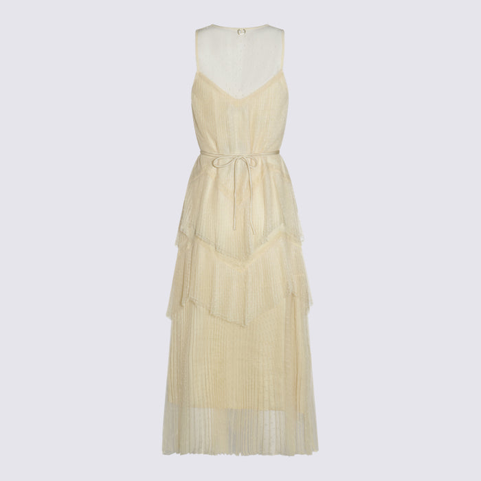 Twin-set Dresses Vanilla _pl