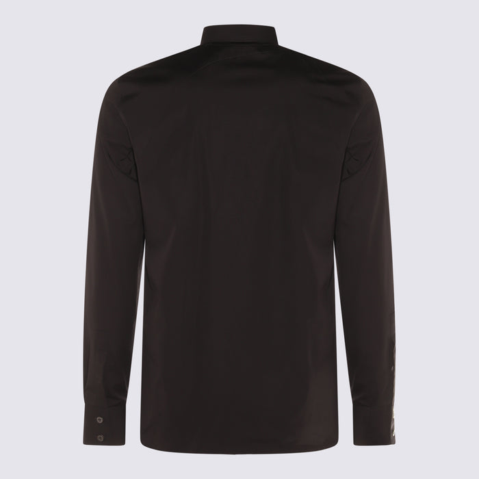 Alexander McQueen Shirts Black _100 % Co