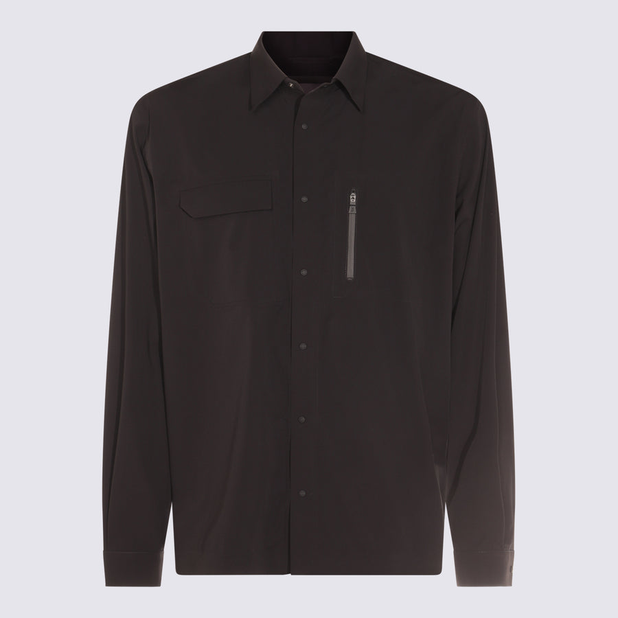 Herno 78% PA 22% EA jacket in black
