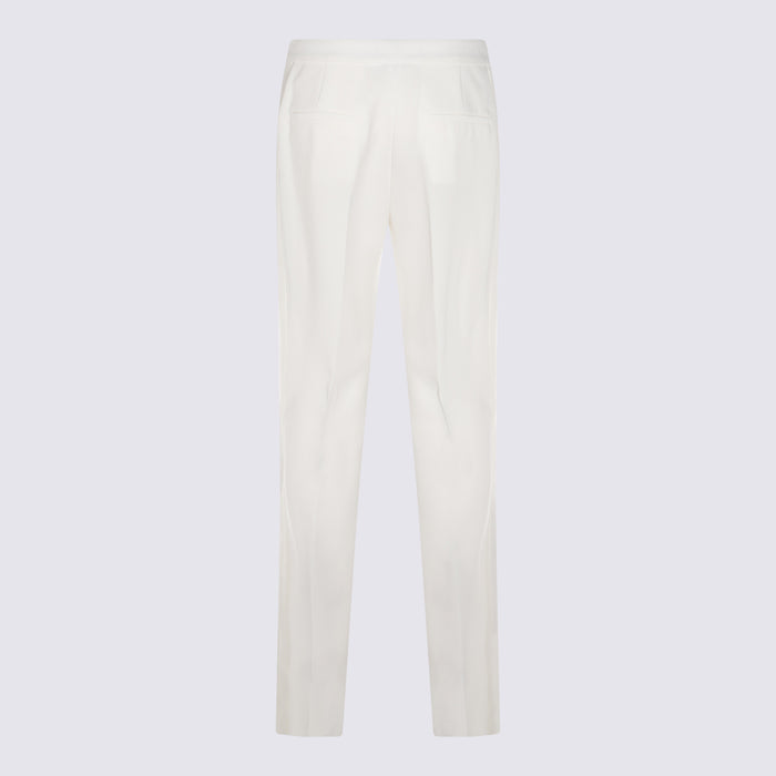 Max Mara Trousers White _ac Pl
