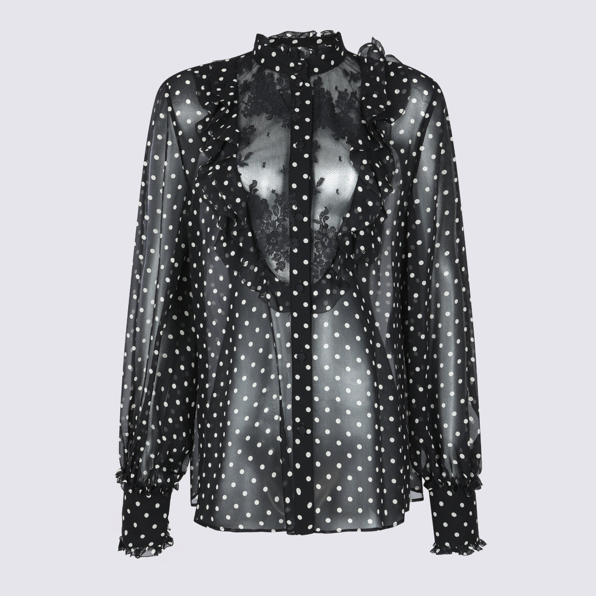 Valentino Shirts Nero/betulla _vi