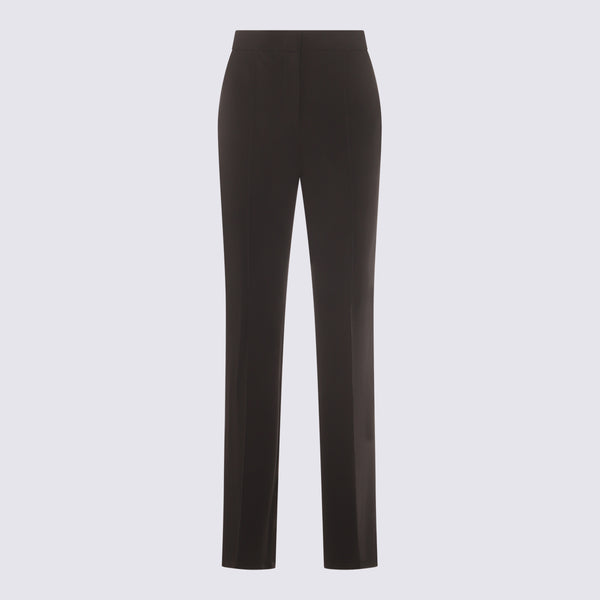 Max Mara 95% Viscose trousers in black