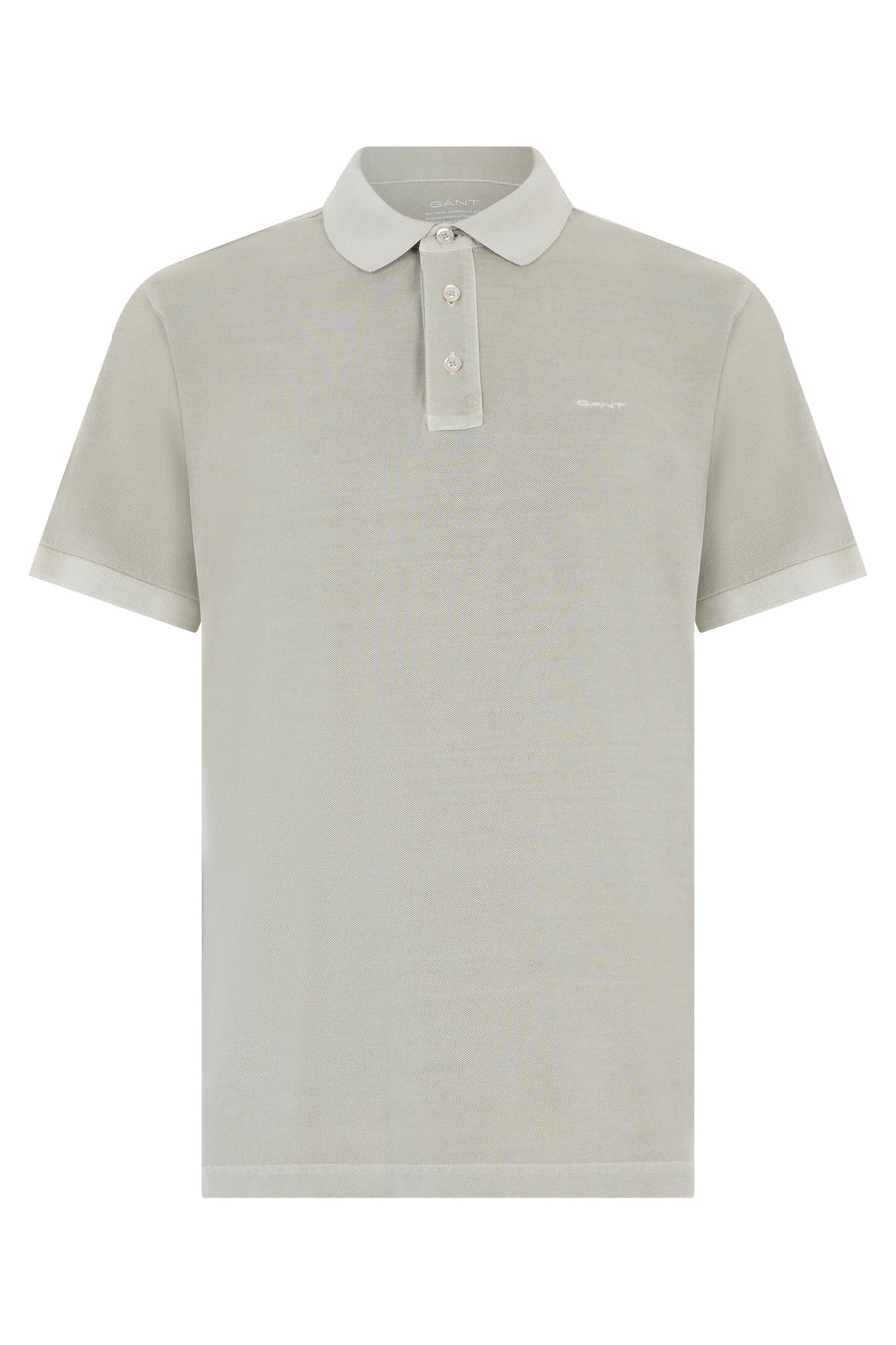 Short Sleeve Polo Ecru Cotton Shirts