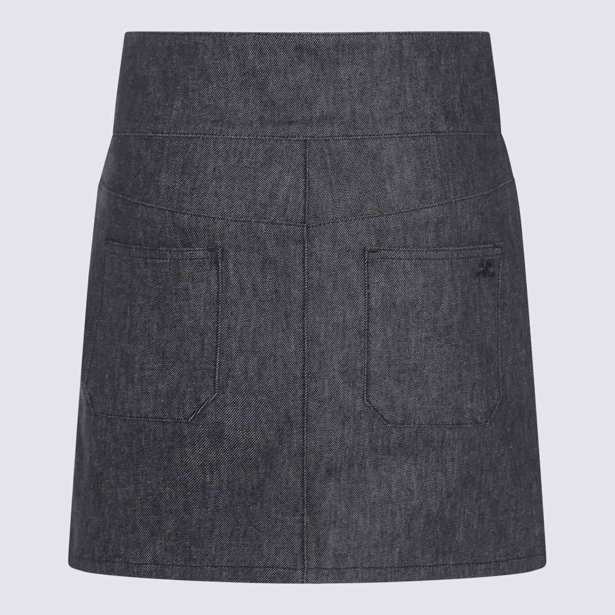 Courreges Skirts Dark Heather Grey _co - Ea