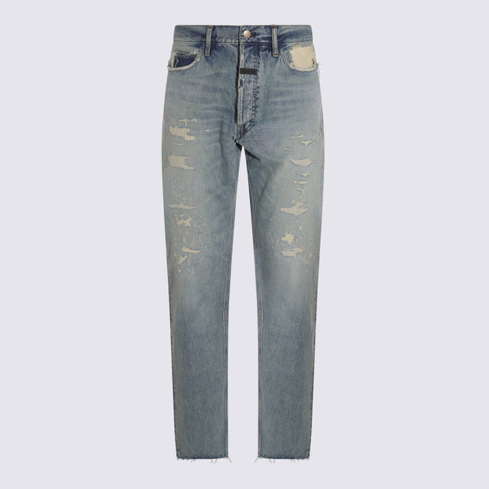 Fear of God Jeans Repaired Indigo _co