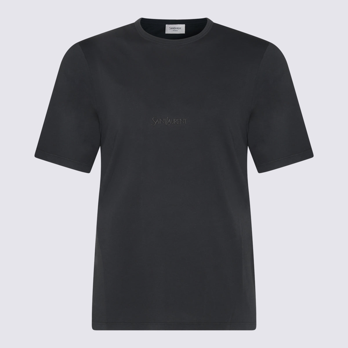 Saint Laurent T-shirts and Polos Black _100 % Co