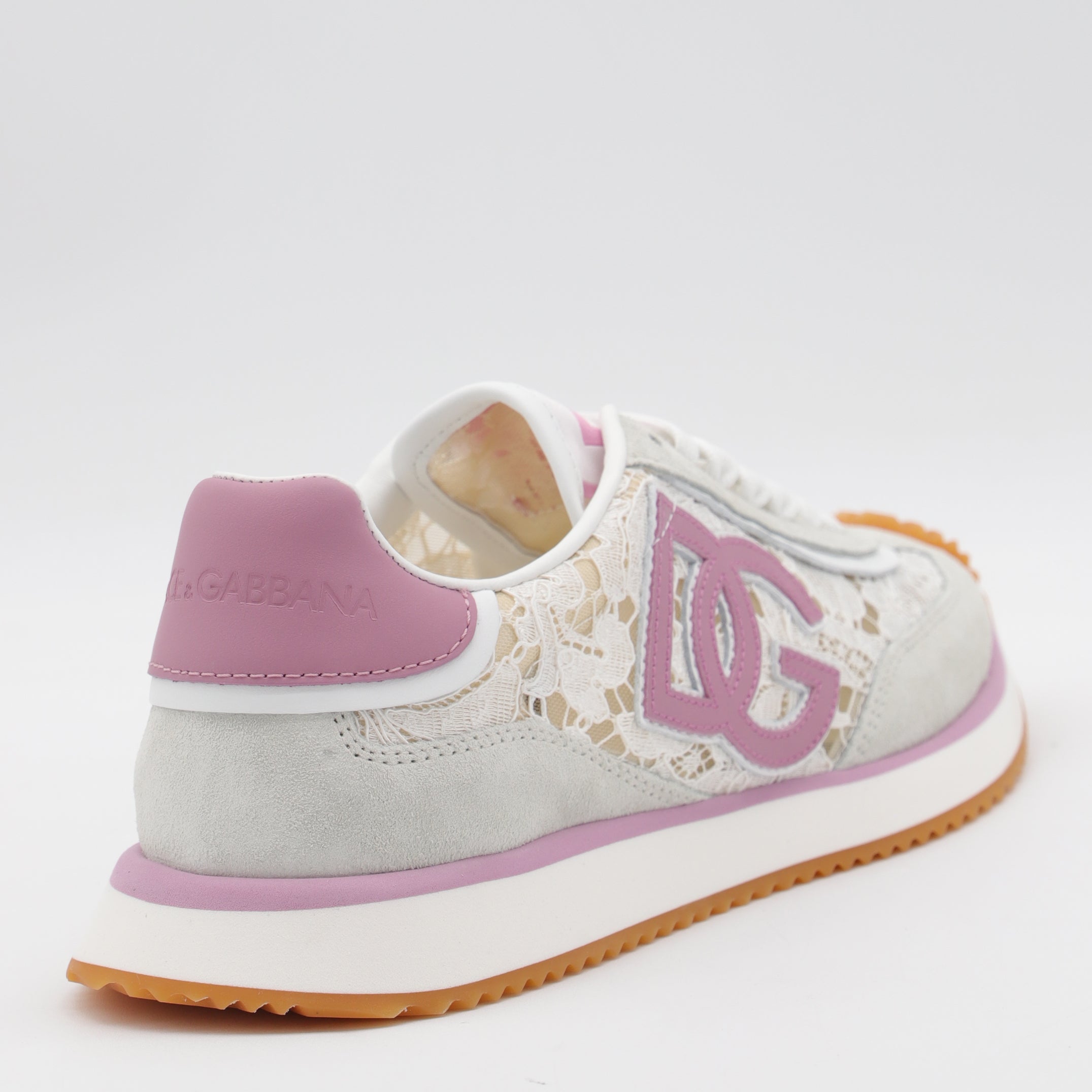 Dolce & Gabbana Sneakers White Co+pa+vi+vitello