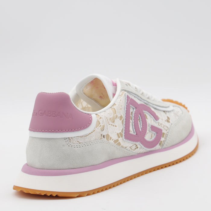 Dolce & Gabbana Sneakers White Co+pa+vi+vitello