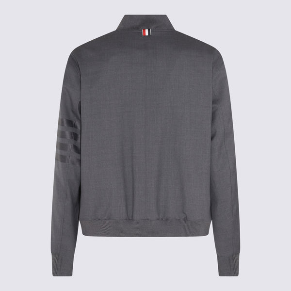 Thom Browne 100% Wool sweater in gray