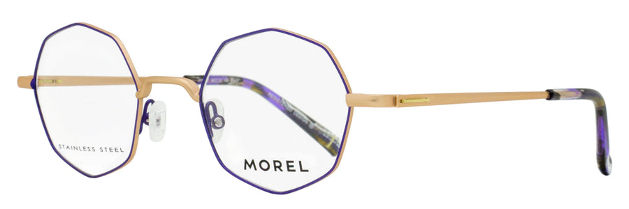 Morel Koali Amaryllis Eyeglasses 20147k Bm03 Violet-Matte Gold 46mm Violet/matte
