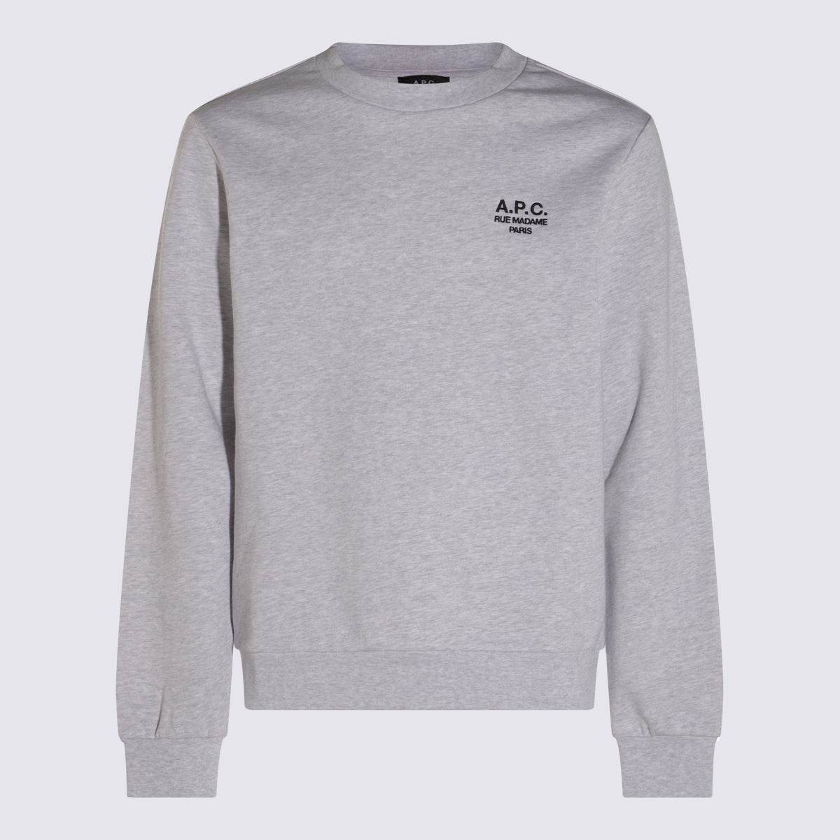 A.P.C. Sweaters Heathered grey/black _100 % Co