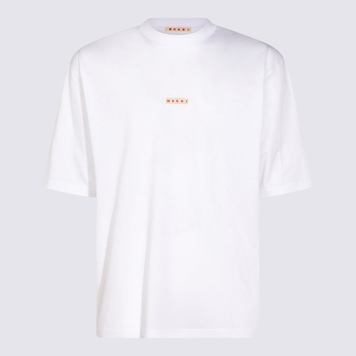 Marni T-shirts and Polos White _100 % Co