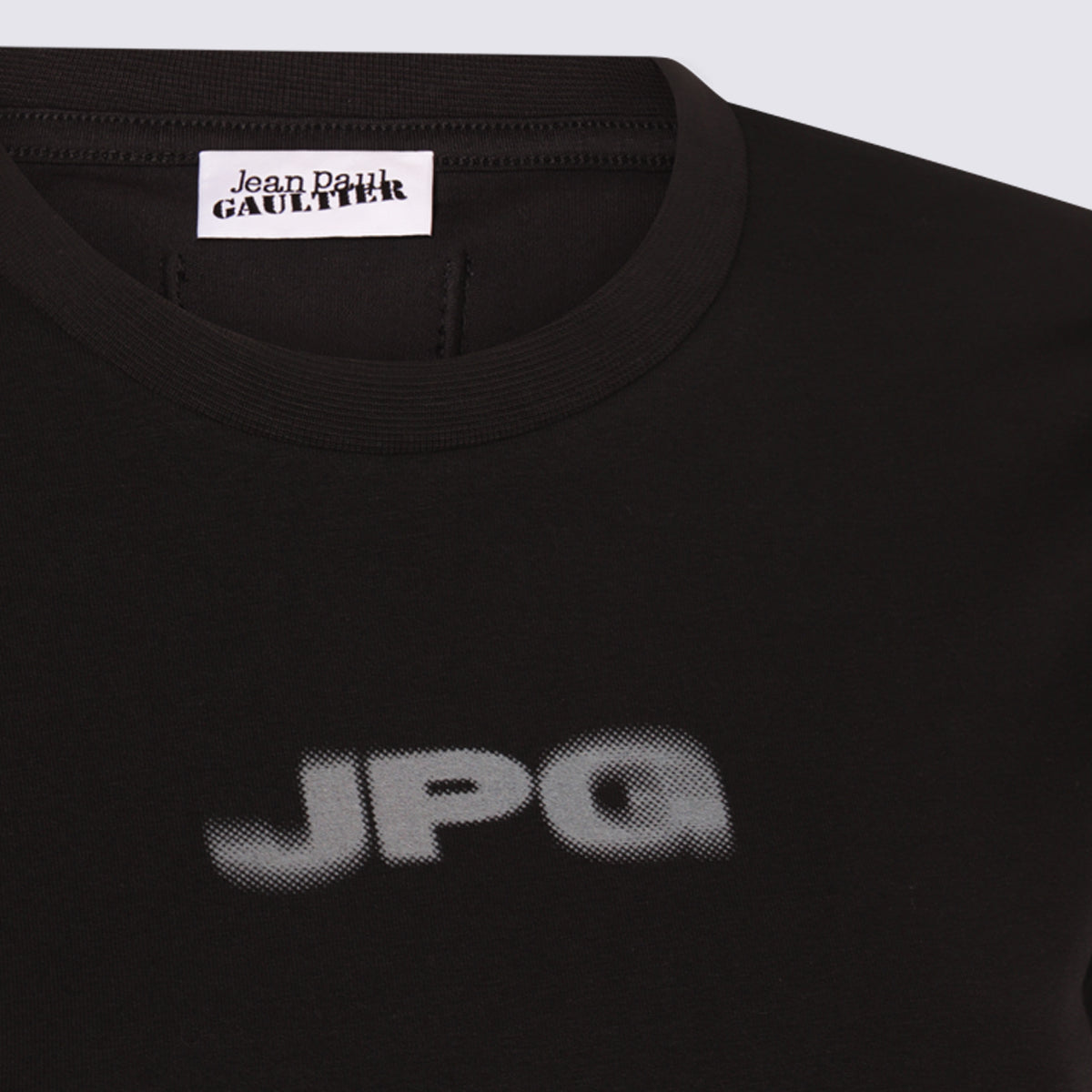 JEAN PAUL GAULTIER T-shirts and Polos Black/dark Grey _organic Co