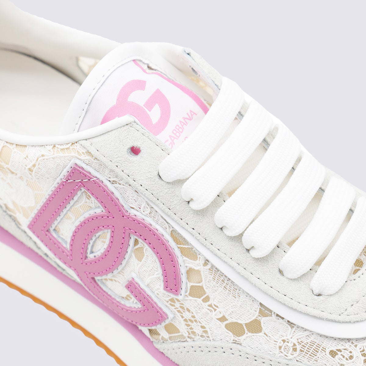 Dolce & Gabbana Sneakers White Co+pa+vi+vitello