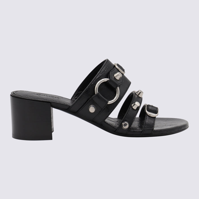 Balenciaga Sandals Black _cover Le Sole