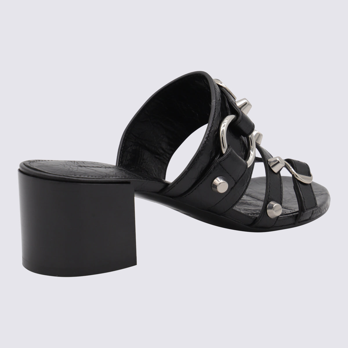 Balenciaga Sandals Black _cover Le Sole