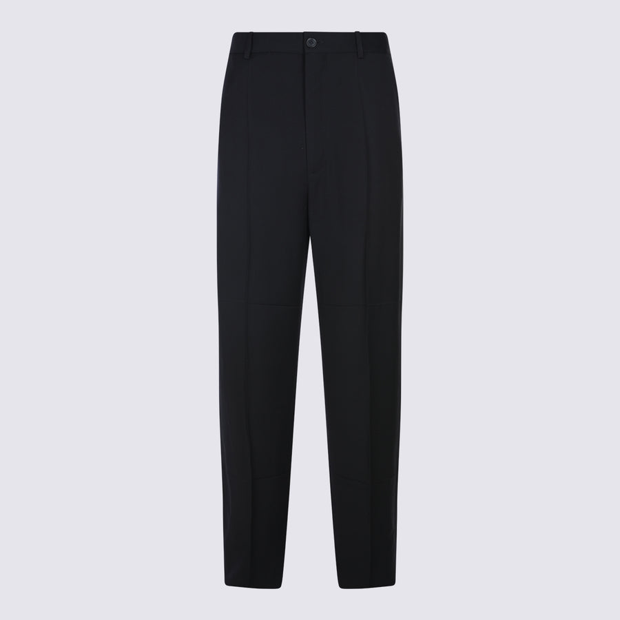 Balenciaga 54% Viscose trousers in black