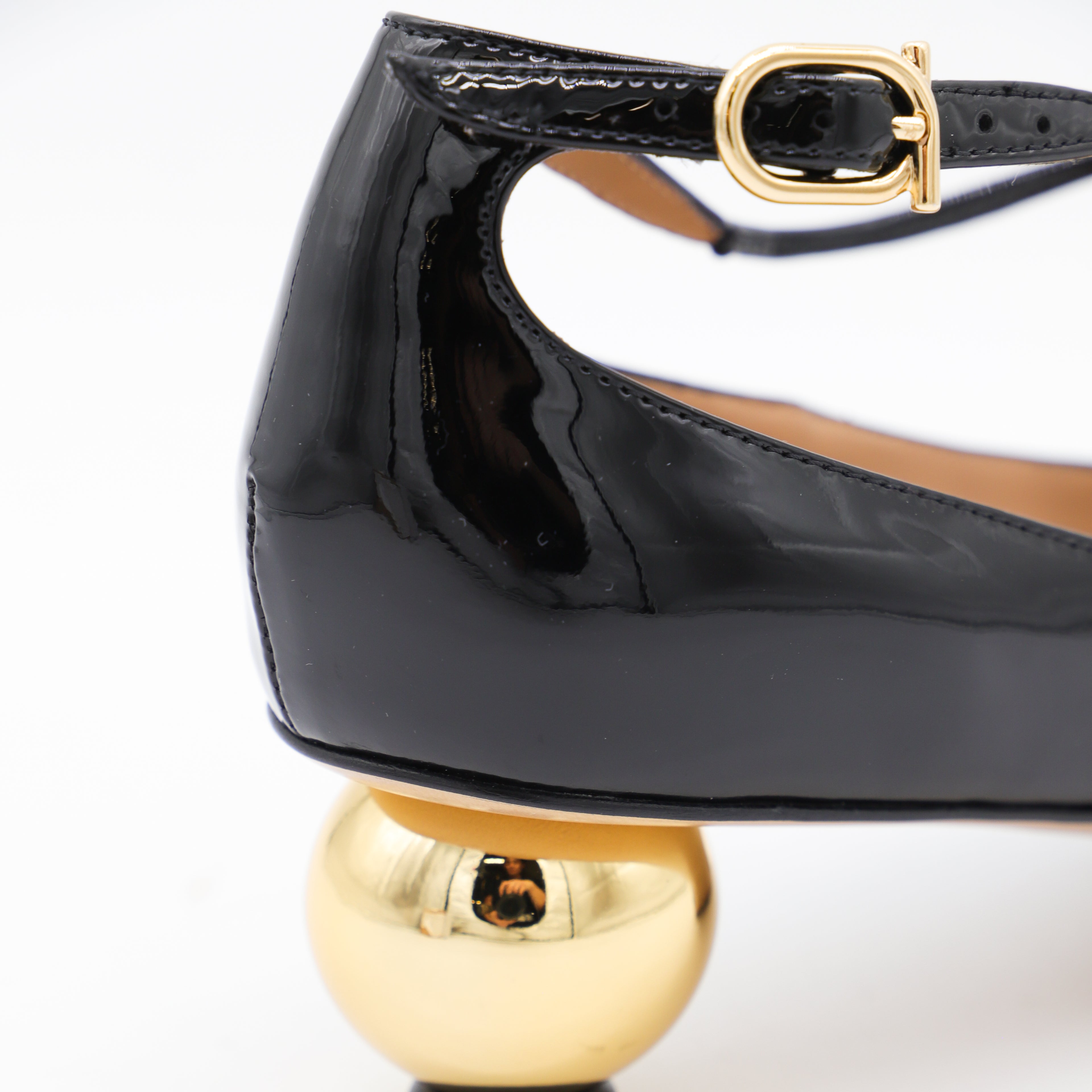 Ferragamo With Heel Black _cover Le Sole %el