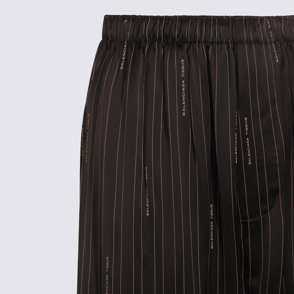 Balenciaga Trousers Black/camel _vi