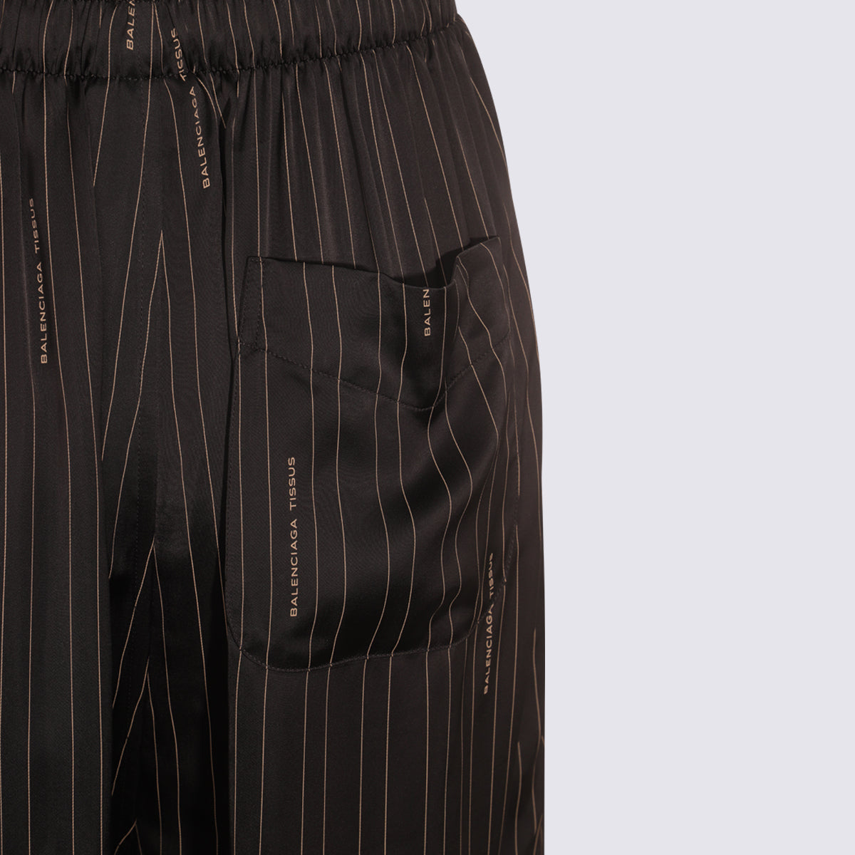 Balenciaga Trousers Black/camel _vi