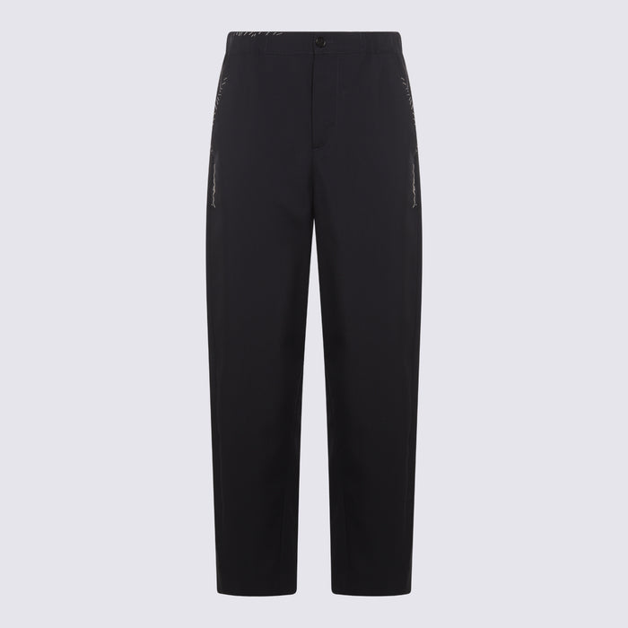 Marni Trousers Black _co