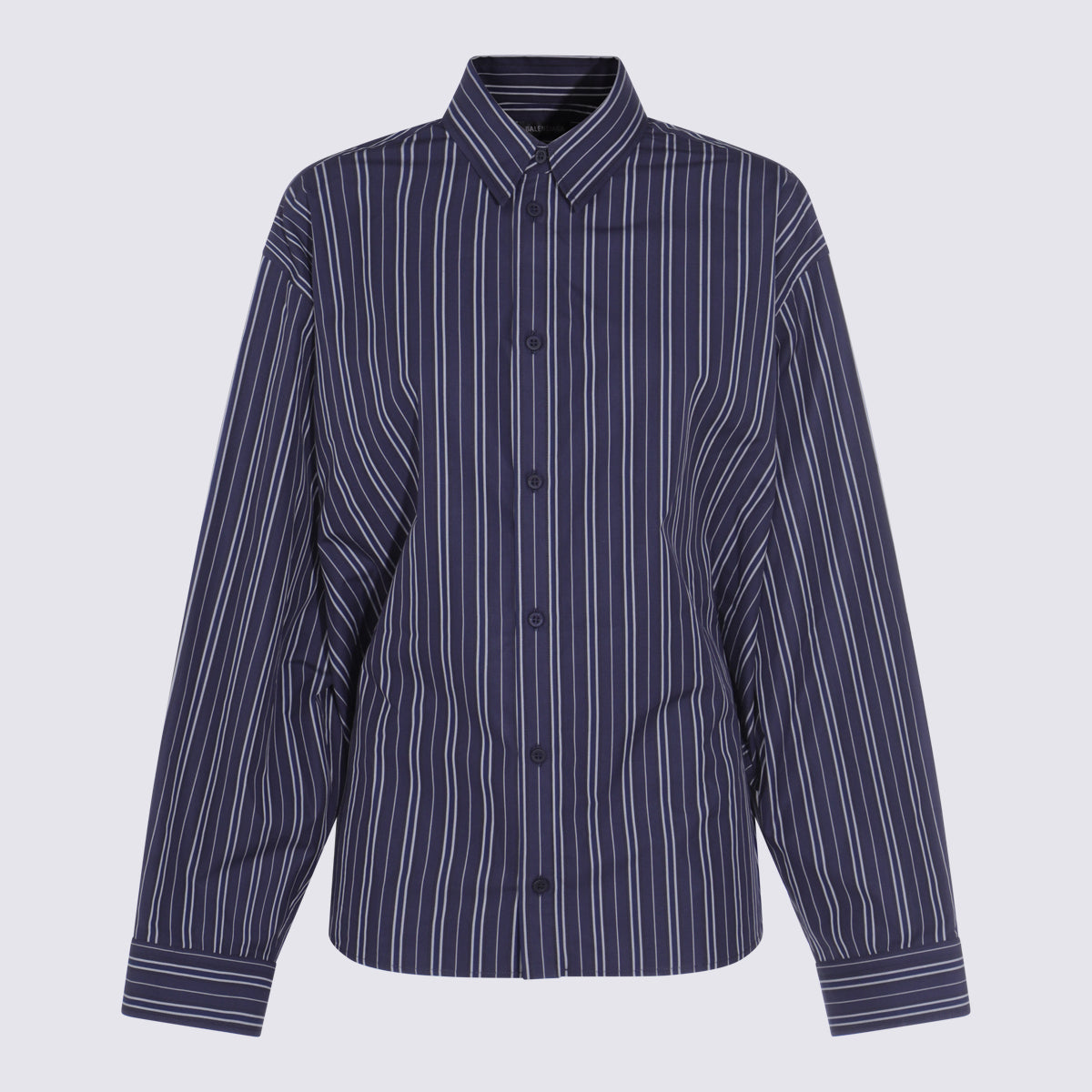 Balenciaga Shirts Blue _100 % Co