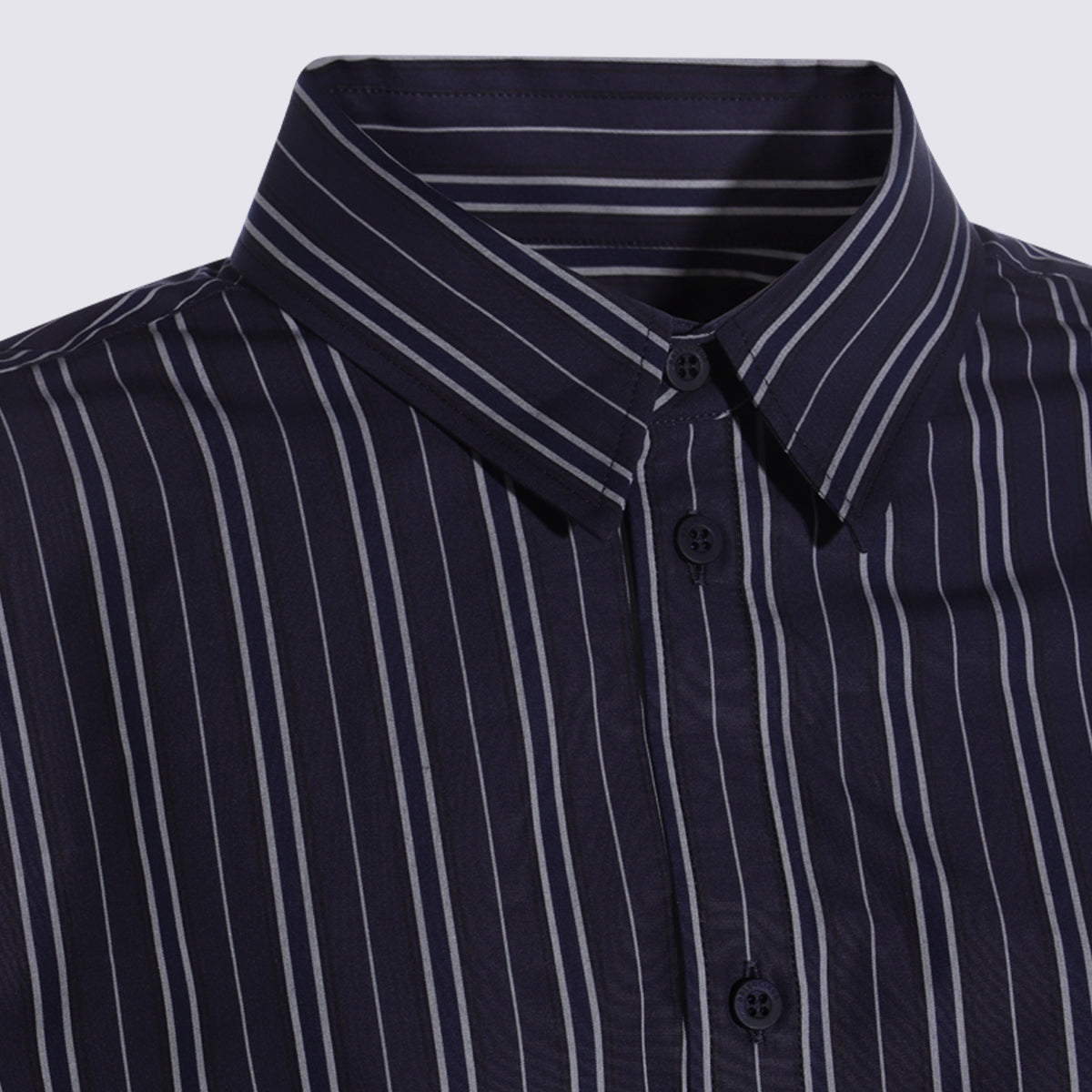 Balenciaga Shirts Blue _100 % Co