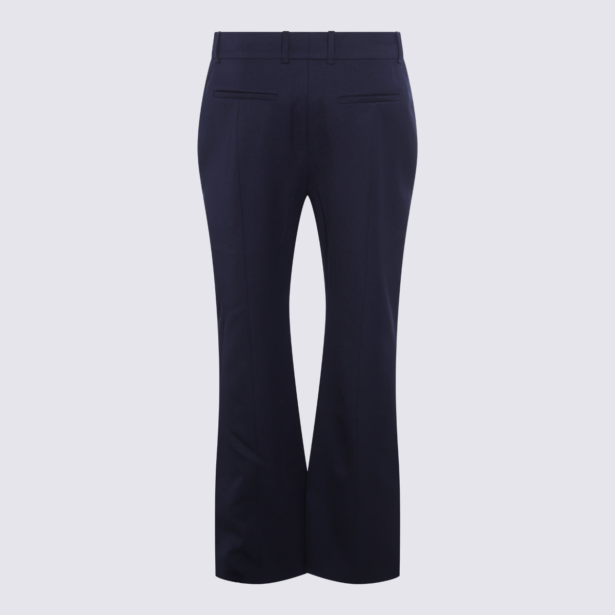 Alexander Mcqueen Trousers Blue _wo