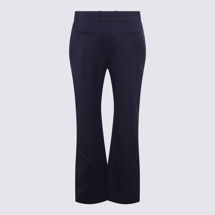 Alexander Mcqueen Trousers Blue _wo
