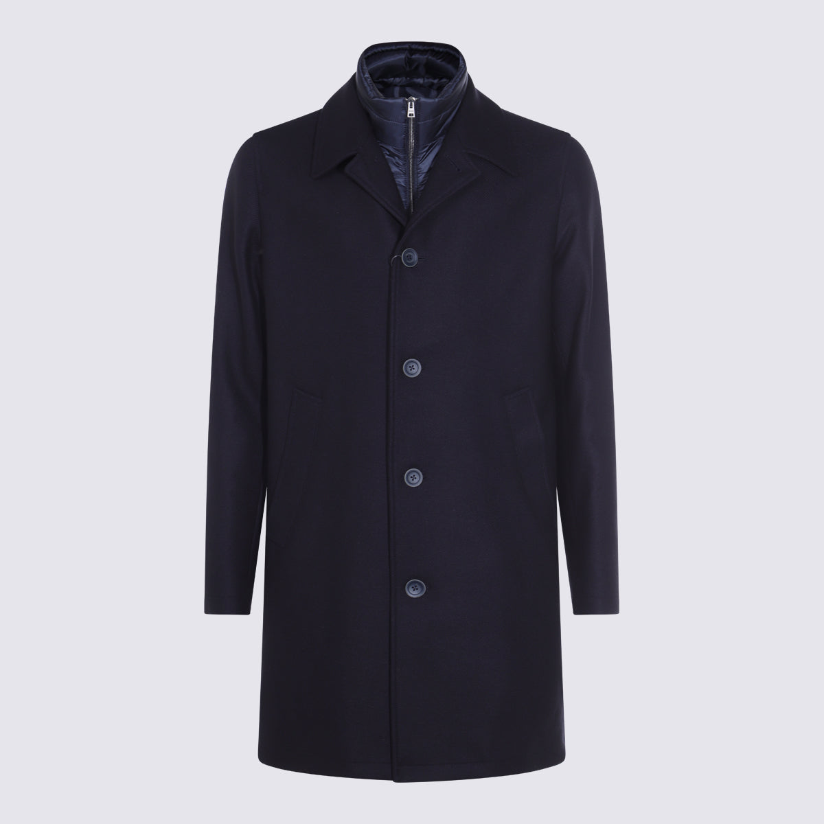 Herno Coats Blue _pa