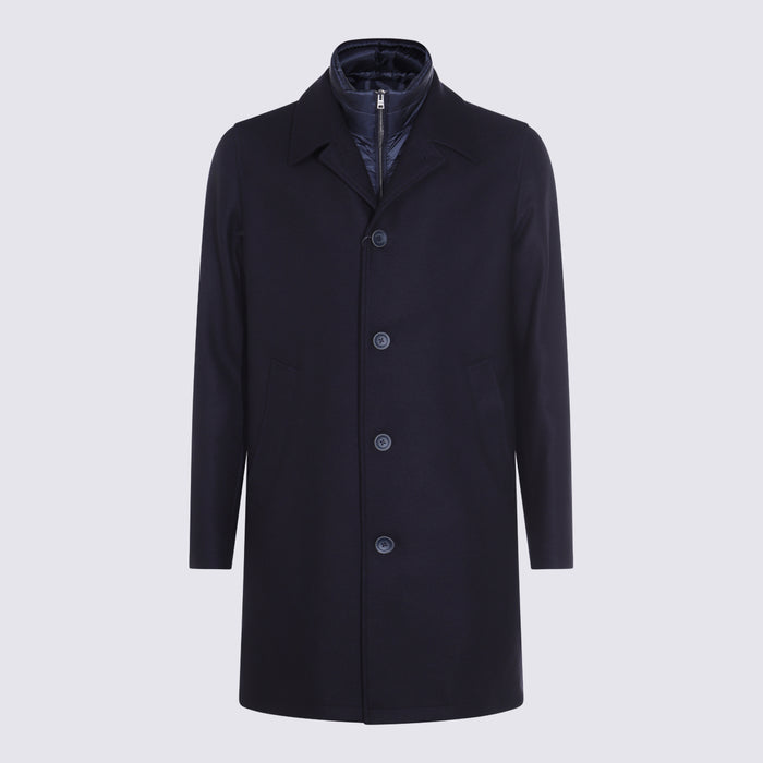 Herno Coats Blue _pa