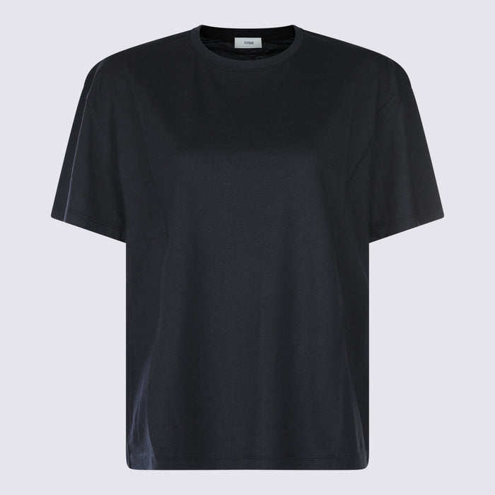 TOTEME T-shirts and Polos Black _ly Co