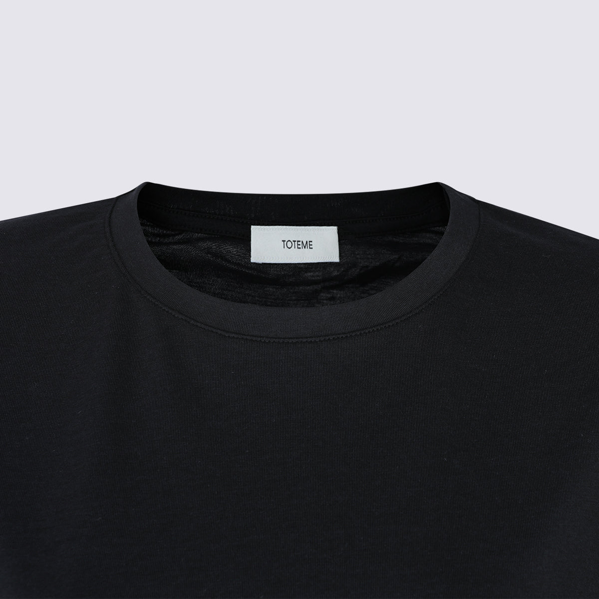 TOTEME T-shirts and Polos Black _ly Co