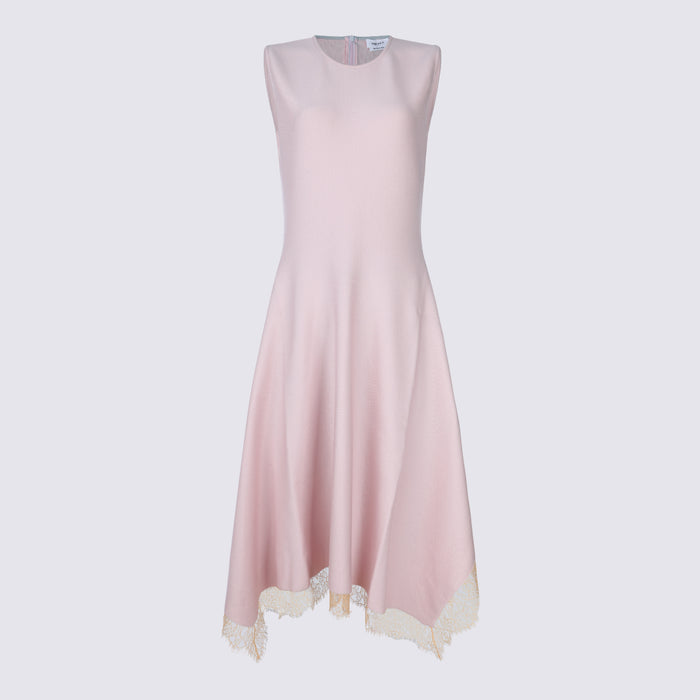 Alexander McQueen Dresses Rose Peach _vi Wo Pa Ea