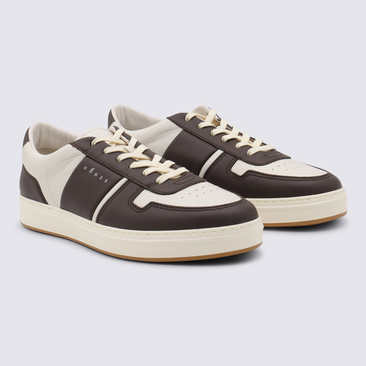 Hogan Sneakers Brown-white _cover Le Sole El